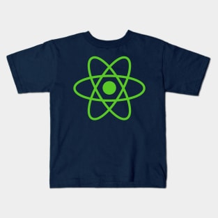 Nuclear Green Atom Kids T-Shirt